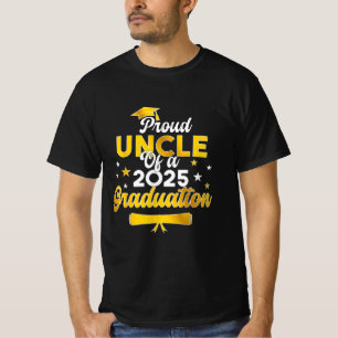 Proud Uncle of A 2025 Graduate Uncle Graduation T-Shirt