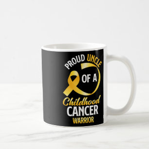 Proud Uncle Of A Childhood Cancer Warrior Nephew N Coffee Mug