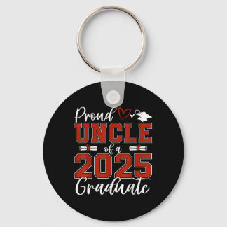 Proud Uncle Of A Cl Of 2025 Graduate Senior Gradua Keychain