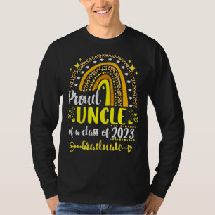 Proud Uncle Of A Class Of 2023 Graduate Senior Gra T-Shirt
