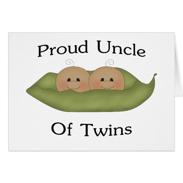 Proud Uncle Of Twins (Front Horizontal)