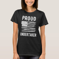 Proud Undertaker Profession American Flag