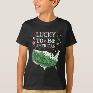 Proud Usa - American Map - Great American St. Patr T-Shirt