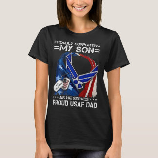 Proud USAF Dad Air Force Graduation Dad Air Force  T-Shirt
