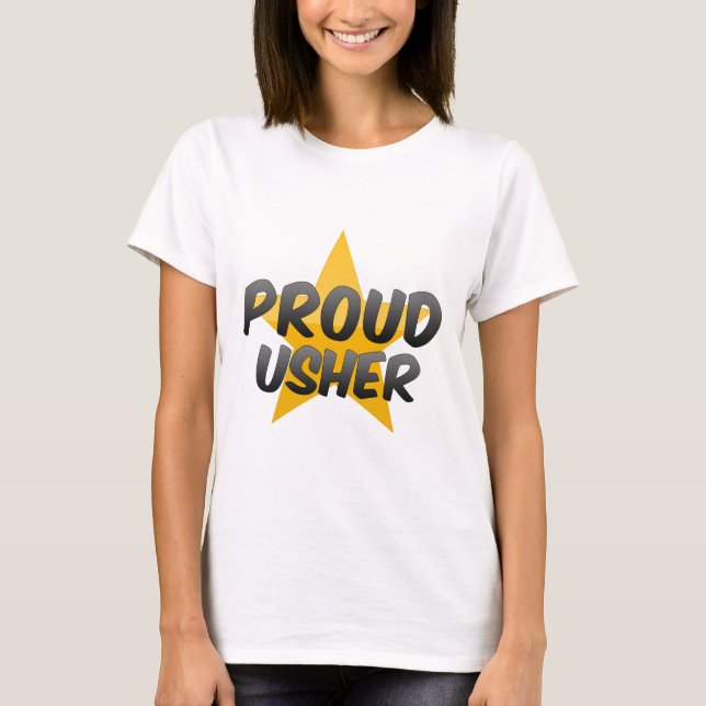 Proud Usher T-Shirt (Front)