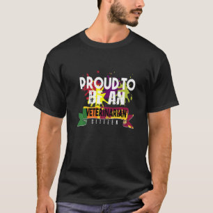 Proud veterinarian citizen Profession career worke T-Shirt