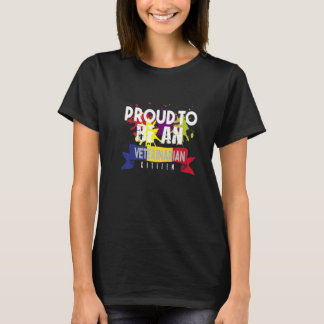 Proud Veterinarian Citizen Profession Career Worke T-Shirt