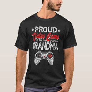 Proud Video Game Grandma Mother's Day Sport Lover T-Shirt