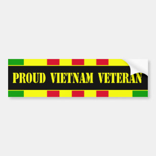 Proud Vietnam Veteran Bumper Sticker