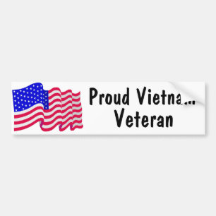 Proud Vietnam Veteran Bumper sticker