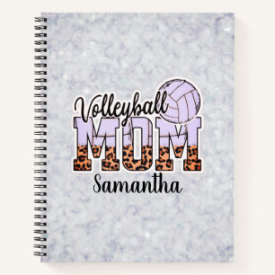 Proud Volleyball Mom – Serving Up Support Notebook