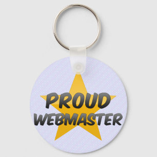 Proud Webmaster Keychain