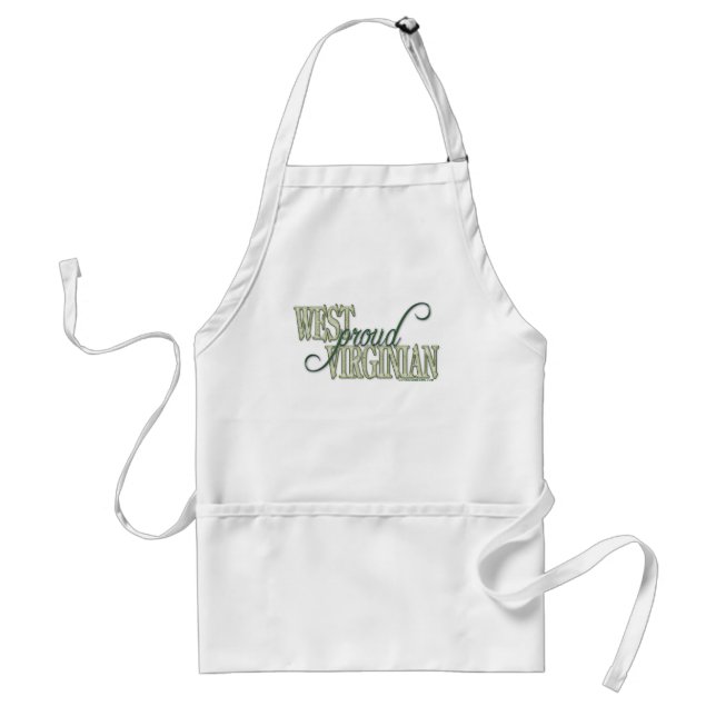 Proud West Virginian Standard Apron (Front)