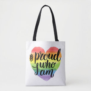 Proud Who I Am Tote Bag