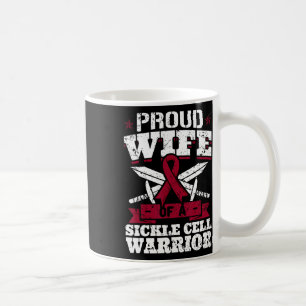 Proud Wife Of A Sickle Cell Warrior Scd Awareness  Coffee Mug