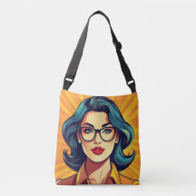 Proud Woman Comic Book/Pop Art Style