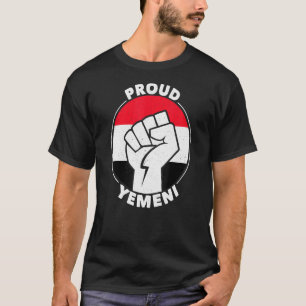 Proud Yemeni Love Pride Of Yemen Flag T-Shirt