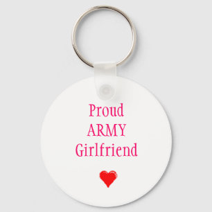ProudARMYGirlfriend Keychain