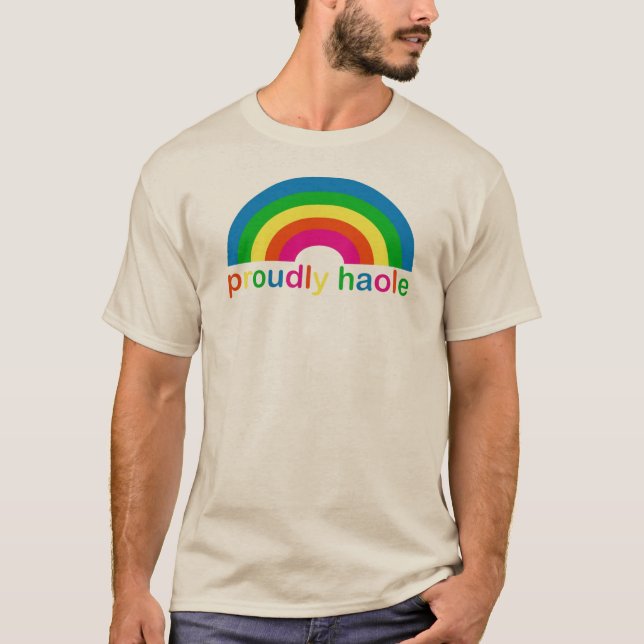 Proudly Haole T-Shirt (Front)
