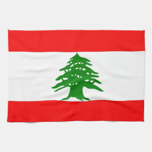 Proudly Lebanese - Proud To Be Lebanese - Lebanon Kitchen Towel