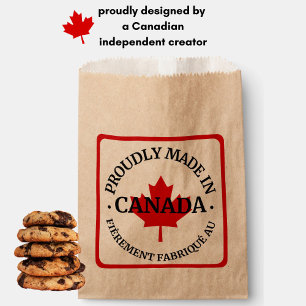 Proudly Made in Canada/Fabriqué au Canada Eng-Fr Favour Bag