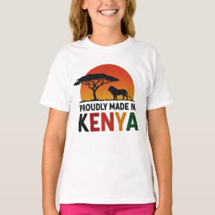 Proudly Made in Kenya African Safari T-Shirt