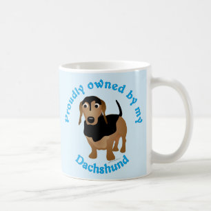 Proudly Owned by my Dachshund Coffee Mug