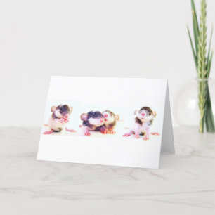 Proudly Owned by Rats! Card