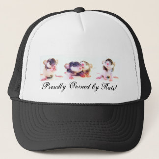 Proudly Owned by Rats! Trucker Hat