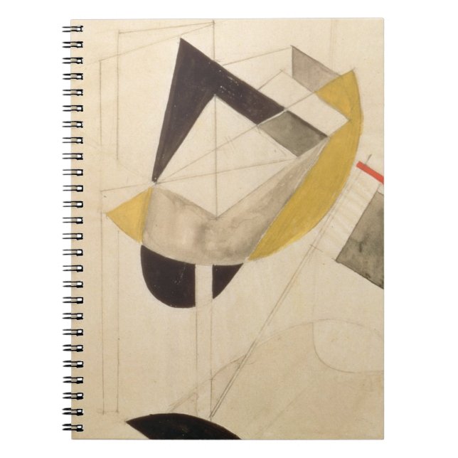 Proun 19, 1920 notebook (Front)