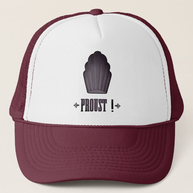 Proust ! trucker hat (Front)