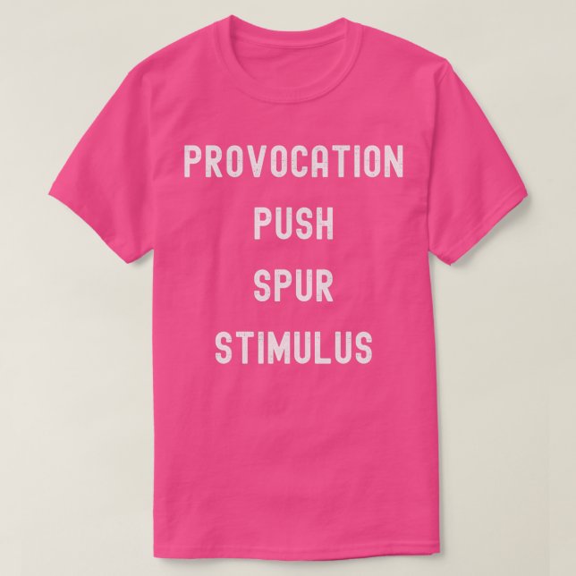 Provation Push Spur Stimulus T-Shirt (Design Front)