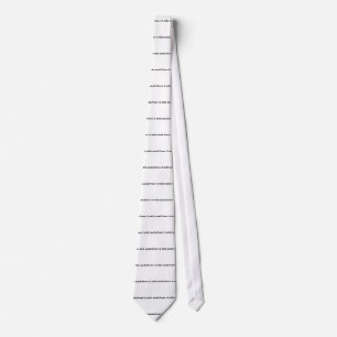 prove it with math tie