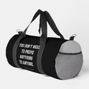Prove Nothing Dark Aesthetic Custom Tote Bag