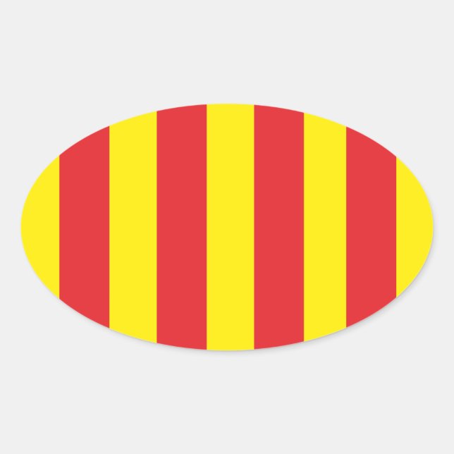 Provençal Flag Sticker (Front)