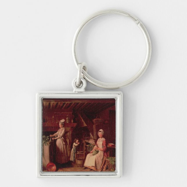 Provencal Kitchen Keychain (Front)