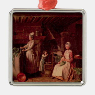 Provencal Kitchen Metal Ornament