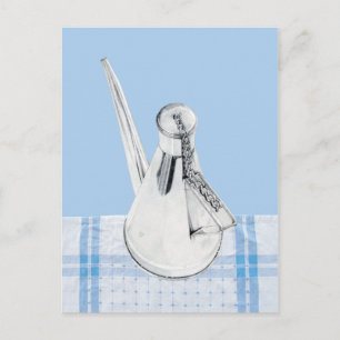 Provencal Olive Oil Can Postcard