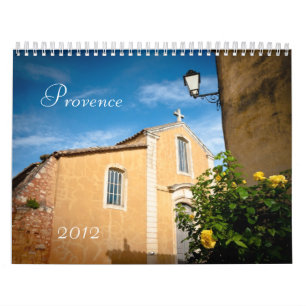 Provence 2012 calendar