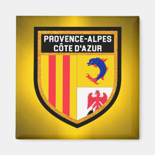 Provence-Alpes-Côte d'Azur Flag Magnet