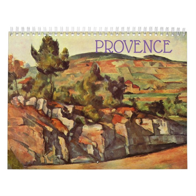Provence Art Calendar (Cover)