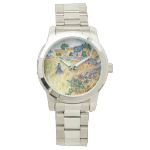 Provence Farmhouse Vincent Van Gogh Inspired  Watch