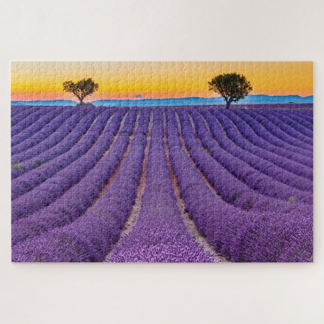 Provence, France.Plateau of Valensole. Jigsaw Puzzle (Horizontal)