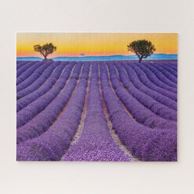 Provence, France. Plateau of Valensole. Jigsaw Puzzle (Horizontal)
