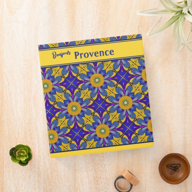 Provence - French Farmhouse Kitchen - Custom text Binder (In Situ)