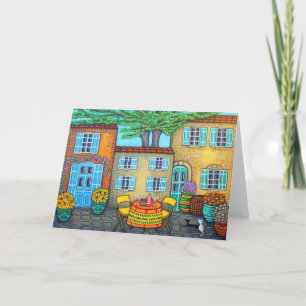 Provence Memories Greeting Card by Lisa Lorenz