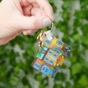 Provence Memories Key Chain by Lisa Lorenz
