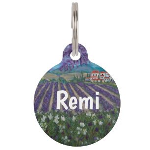 provence Pet ID Tag - Personalize Name