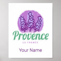 Provence Retro Lavender French Riviera France