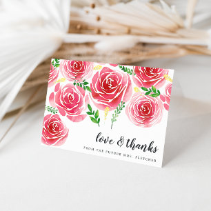 Provence Rose Thank You Card